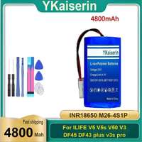 4800Mah Cleaning Robot Battery INR18650 M26-4S1P Robust For Ilife V5 V5s V50 V3 DF45 DF43 Plus V3s Pro Vacuum Cleaner