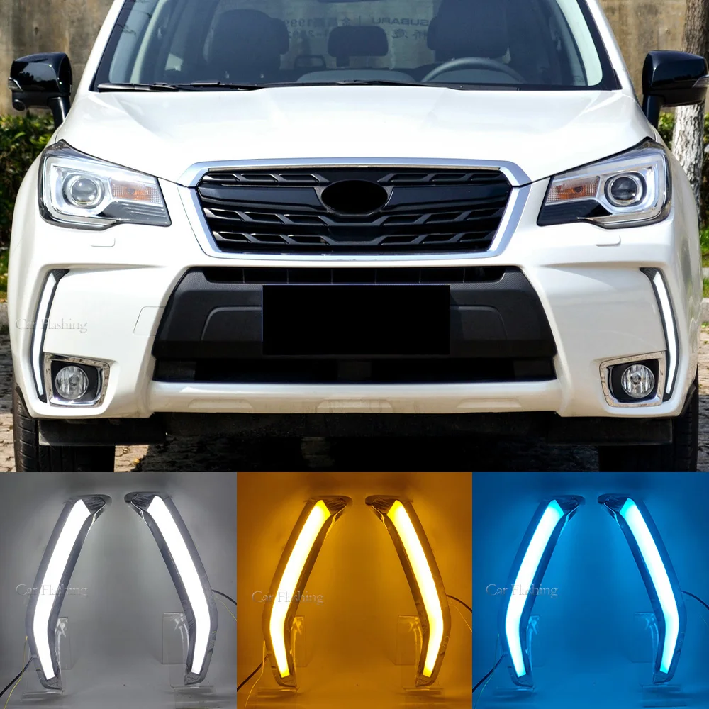 Car DRL For Subaru Forester 2013 2014 2015 2016 2017 2018 LED