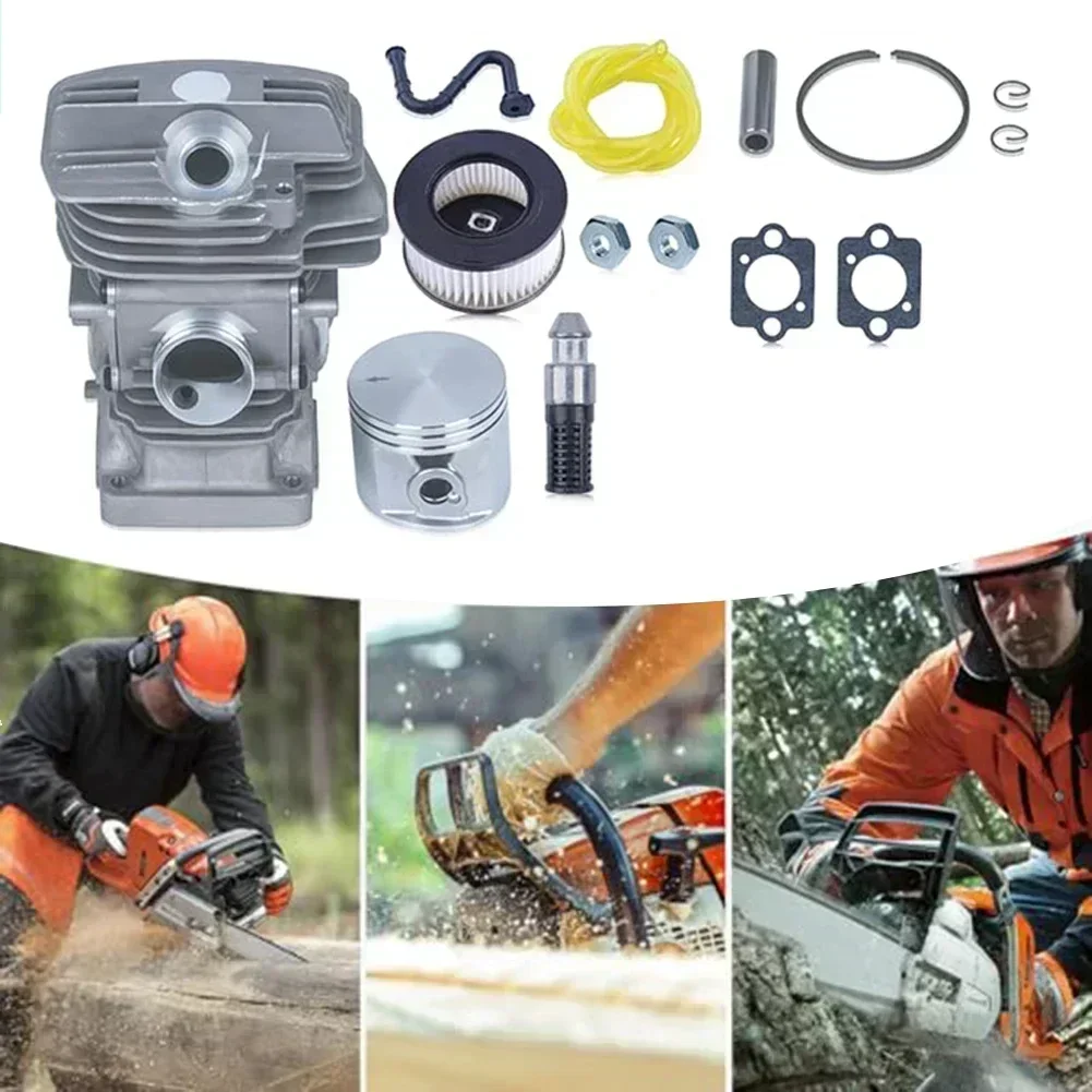 Chainsaw Engine Replacement Parts Big Bore Cylinder Kit As Shown Chainsaw Piston Kit MS291 Chainsaw Parts OEM Replacement Parts