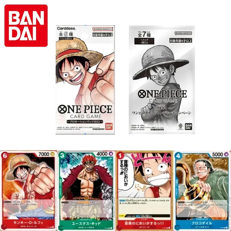 bandai-one-piece-paquete-promocional-3er-aniversario-treasure-campain-edicion-limitada-tarjeta-coleccionable-conmemorativa-de-luffy