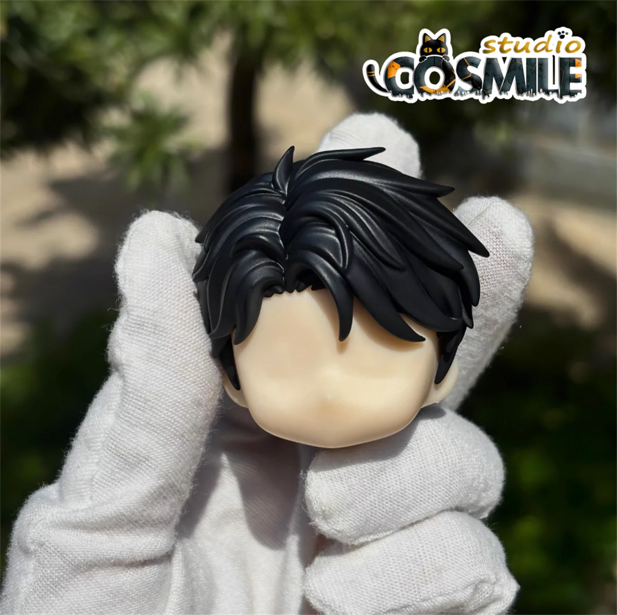 

Kpop Star Idol Zhu Yilong Yibo Xiao Zhan Gongjun Fashion BJD OB11 OB22 Doll's Head Hair Wig Model Toy Figure Accessories XJ