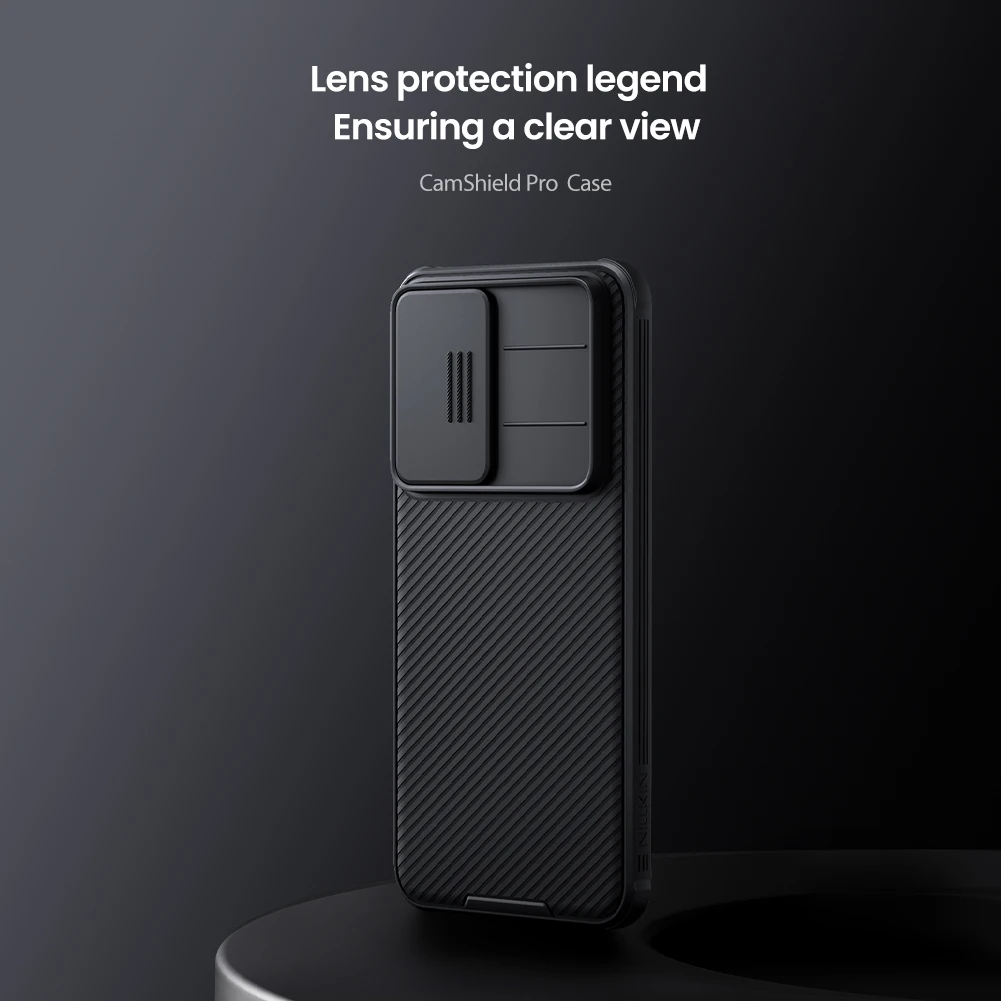 Für Samsung Galaxy A57 5G Hülle NILLKIN Fitted Case Camshield Super Frosted Shield Case Objektivschutzabdeckung – Detail 5