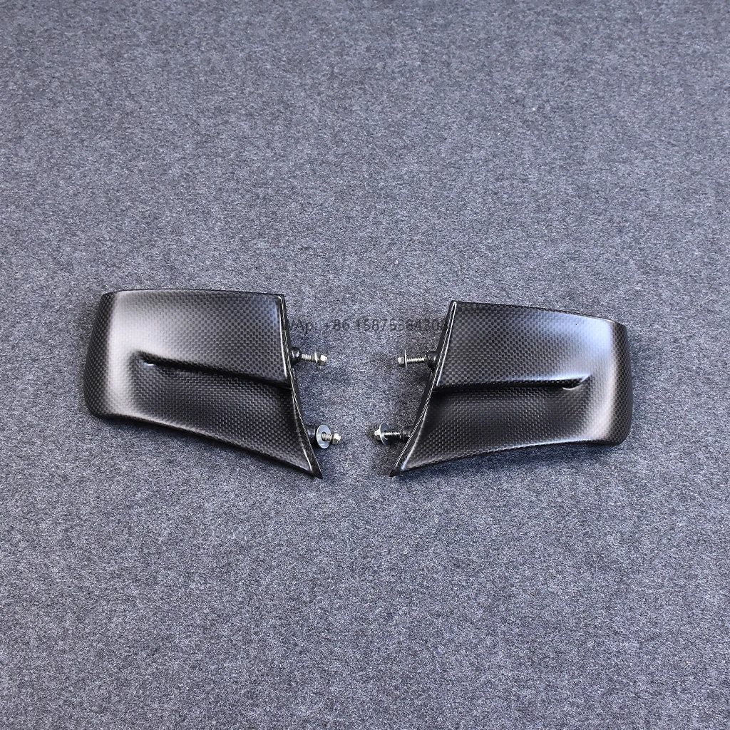 2022+ PANIGALE V4 V4S V4R Carbon Fiber Winglets Aerodynamic Wing Kit Spoiler Design for Motorcycle Fairing
