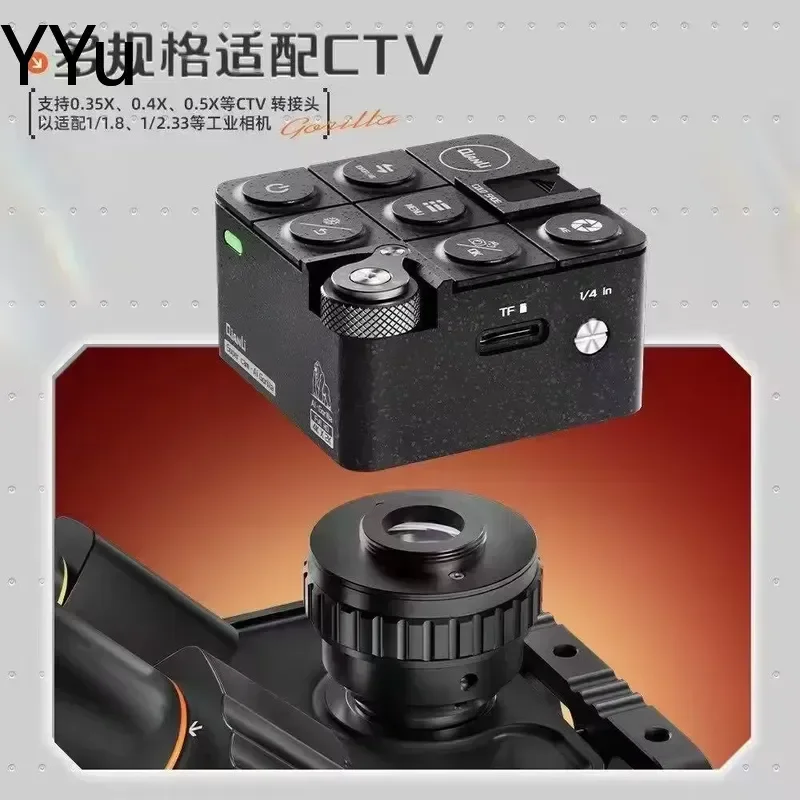 custom for Qianli YCS 256 Thermal Imager 4K CTV Camera CX60s Polarized LED Light Source for 6558 Microscope Repair Tool