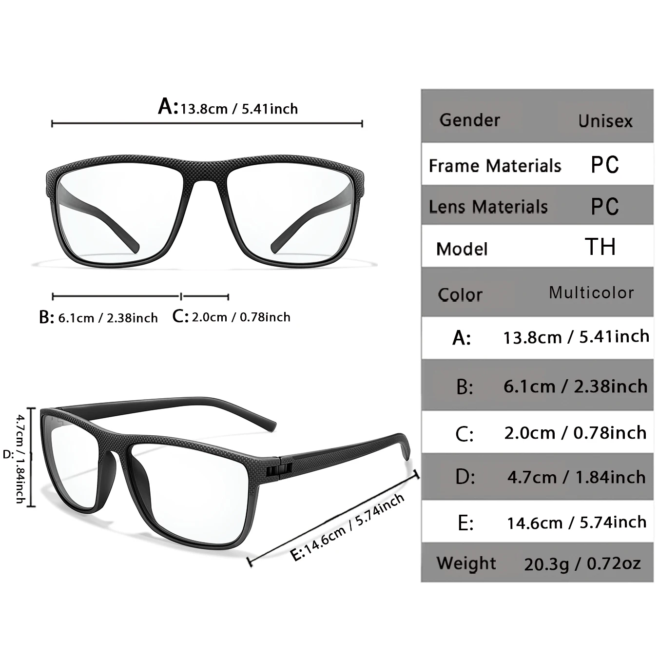 Rectangular Photochromic Reading Glasses Ultra-Lightweight Presbyopic Spectacles for Middle-Aged And Elderly Daily Wear Surf
