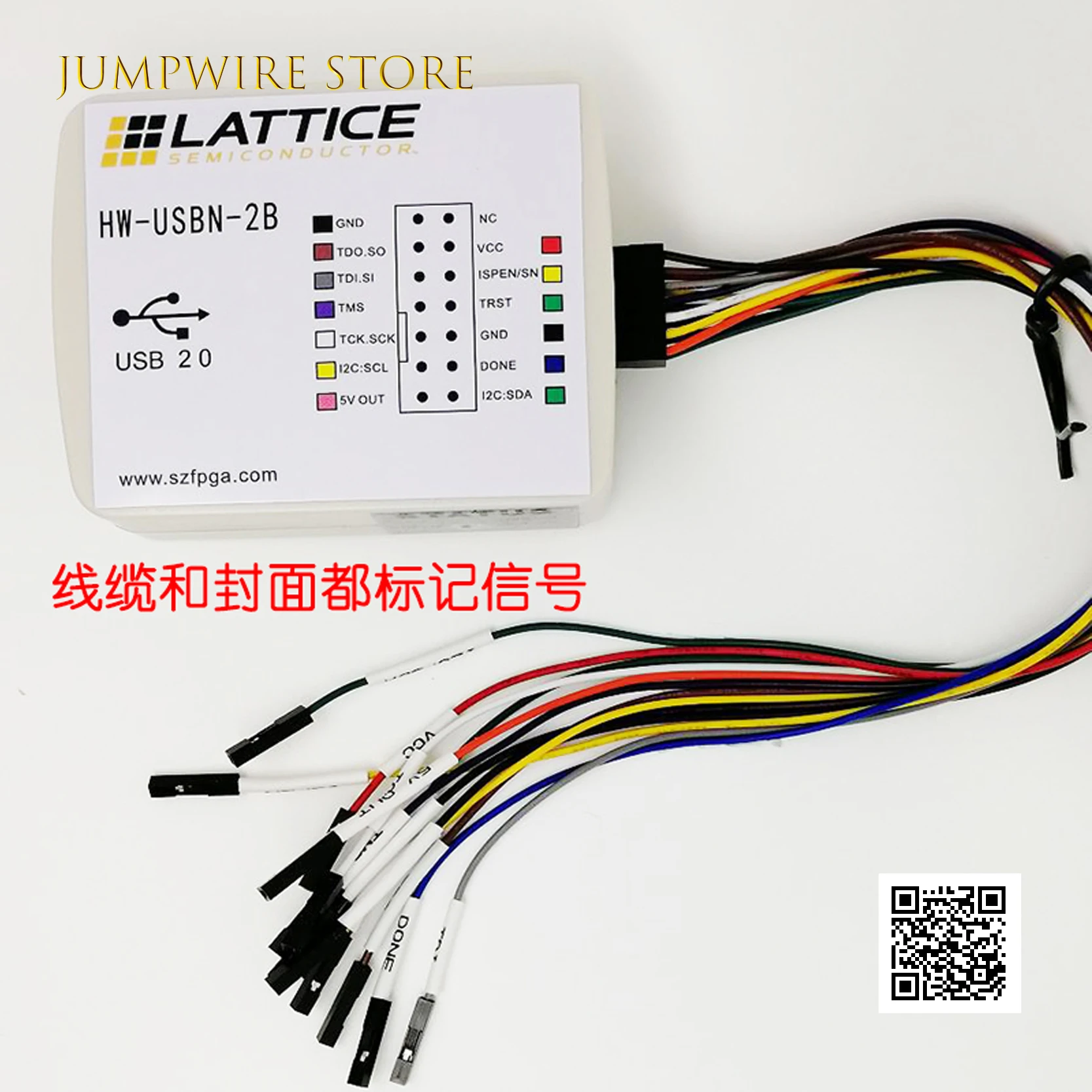 Lattice Downloader High Speed Programmer HW-USBN-2B Fpga Simulator Ispdown Burner