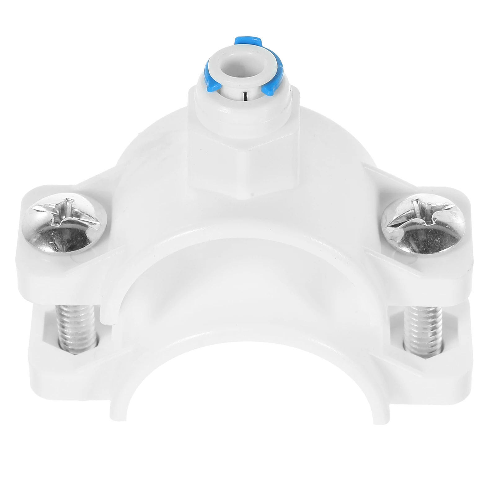 

Water Filter Clamp RO System 1/4 Inch Quick Connect Drain 40-48mm Pipe Pom Plastic Waste Accessories Under Counter