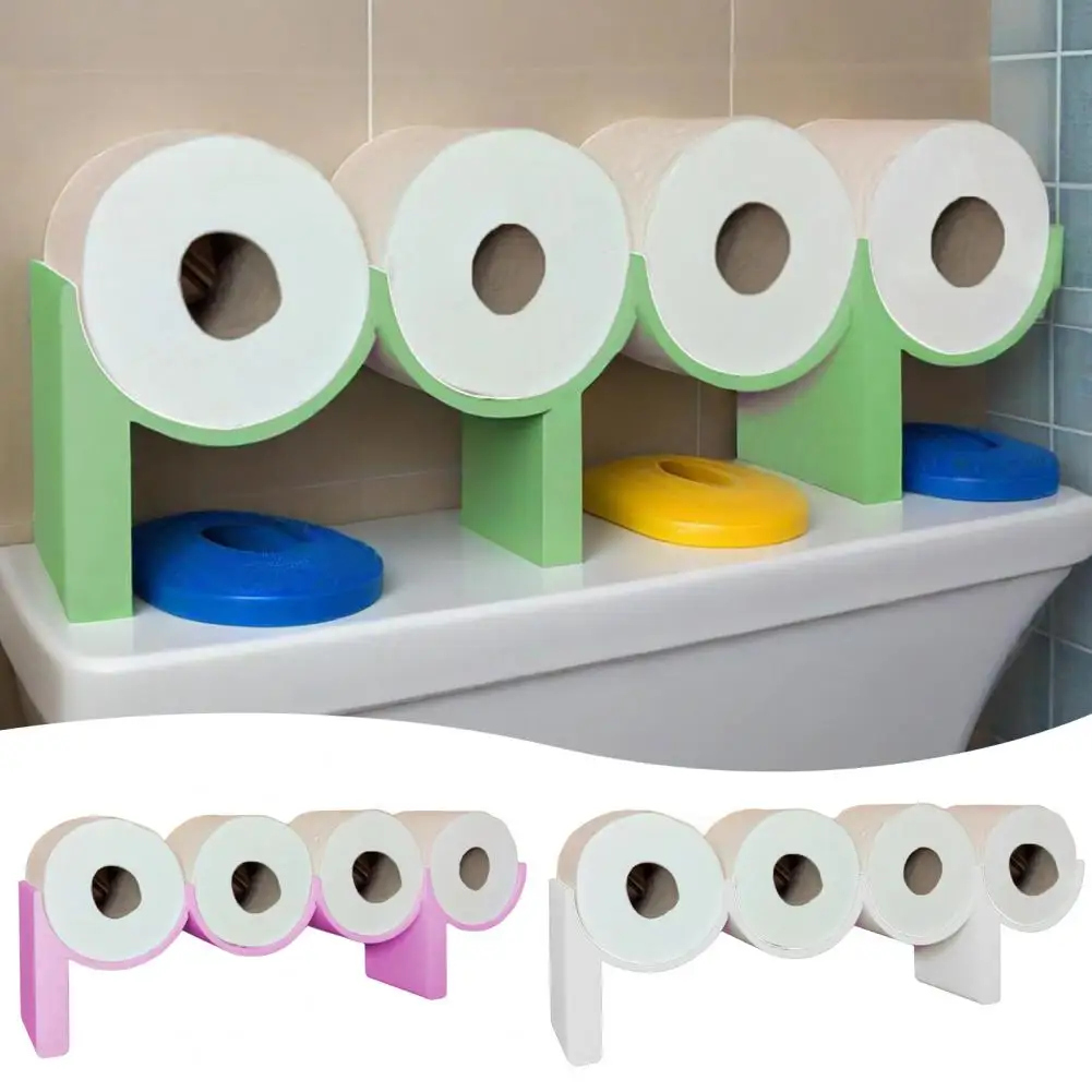 

Декоративный держатель для туалетной бумаги, забавный декор для ванной комнаты, функциональный аксессуар для хранения для подарка на новоселье