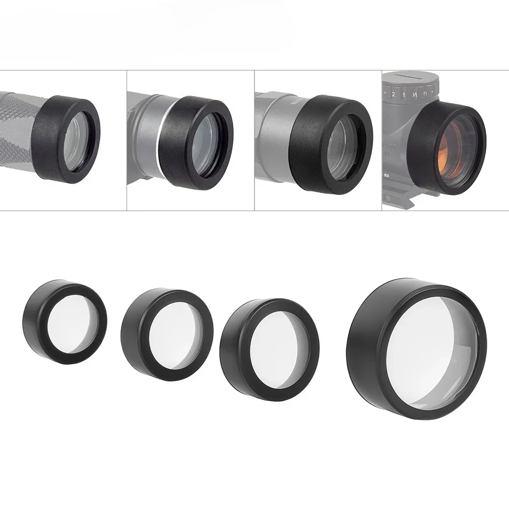 Rubber Lens Cover Protector Flip Cap Elastic Dustproof Waterproof Guard for Red Dot Sight Flashlight T1/T2/X300V/X400V/SRO/MRO