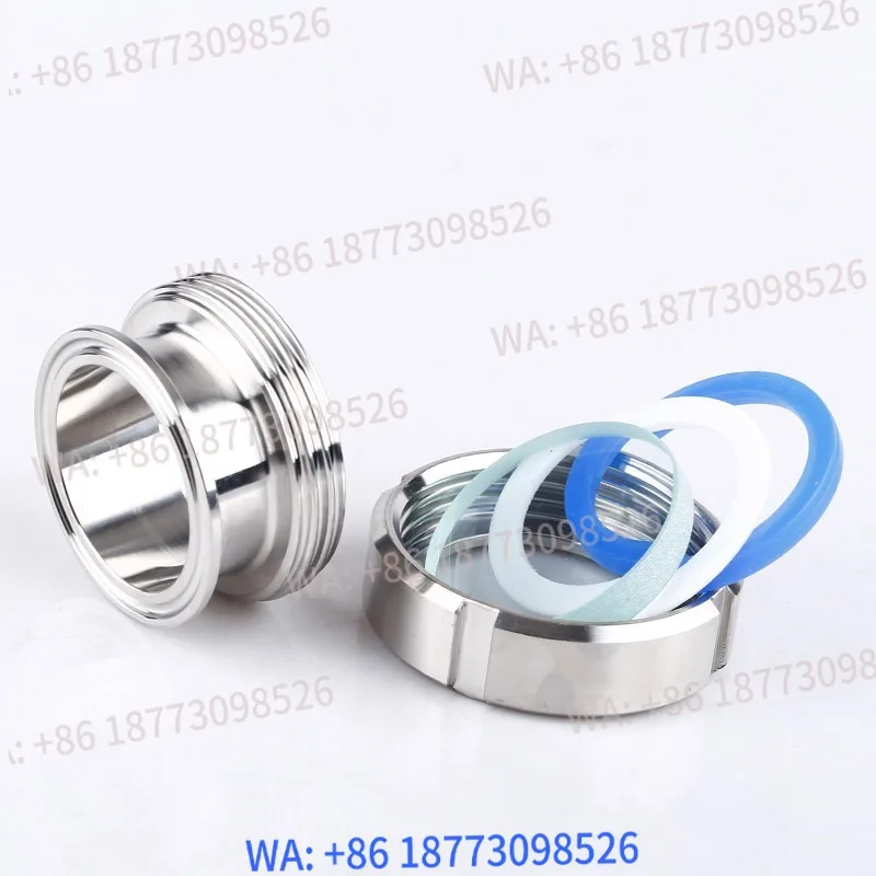 304 stainless steel quick fit clamp type round thread observation window