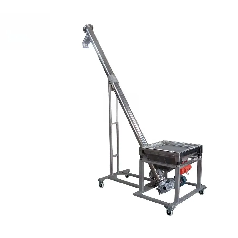 Stainless Steel Food Grade Material and Screw Conveyor Type Screw Auger Conveyor