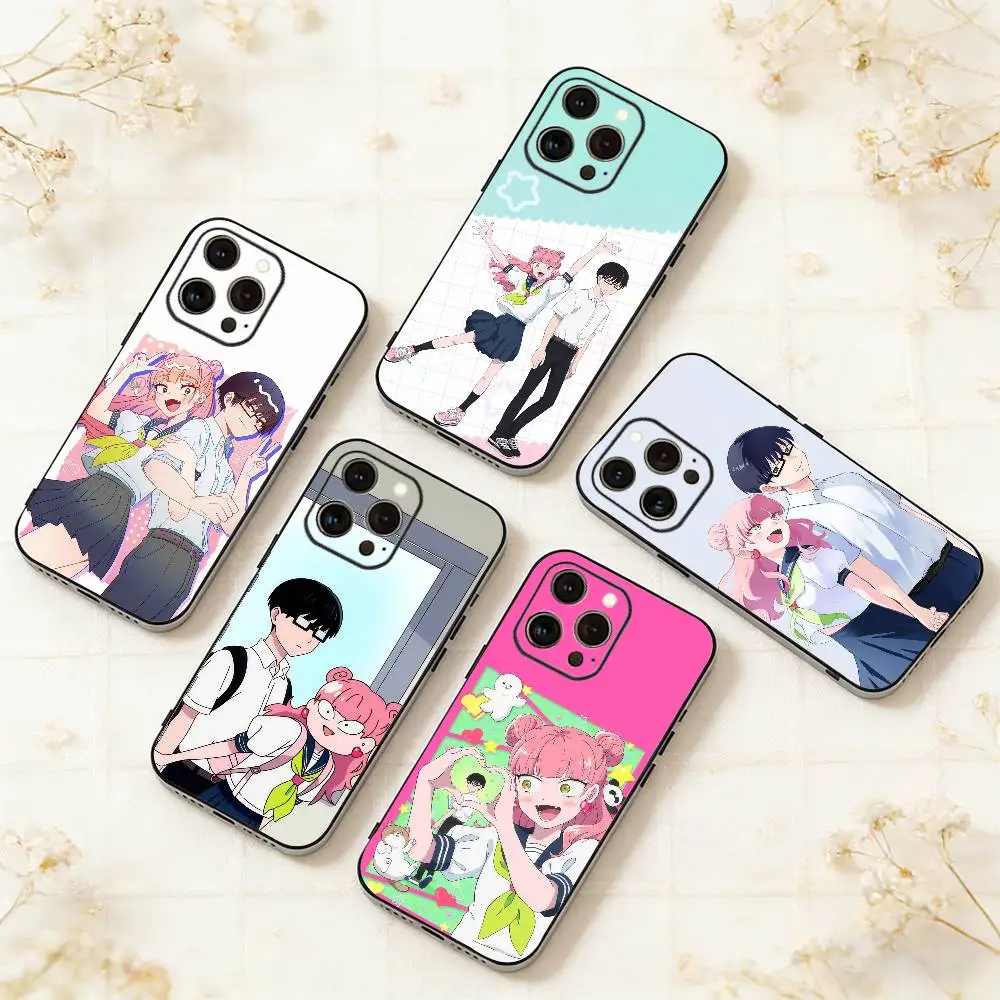 

you and i are P-Polar opposites Phone Case For iPhone 17,16,15,14,13,12,11 Plus,Pro Max,XS,Soft Silicone Black Cover