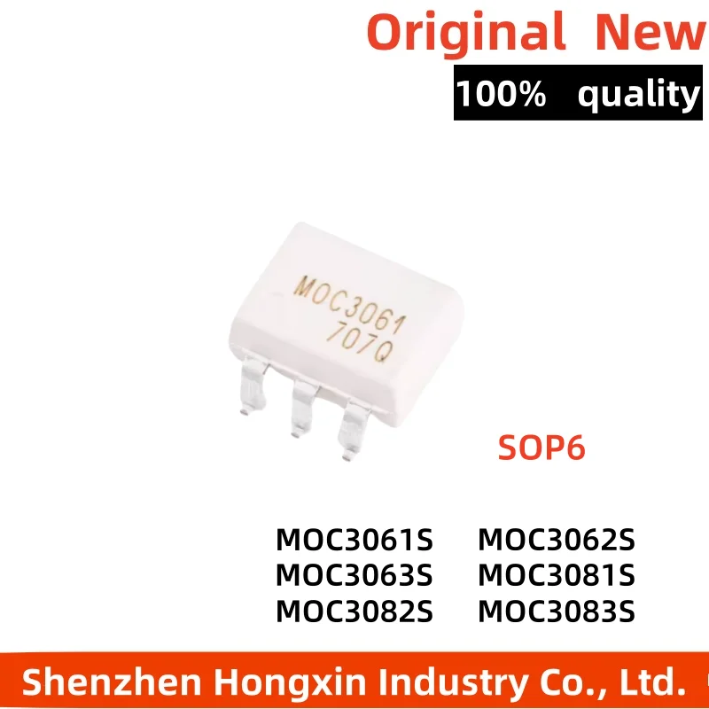 

10 pieces SMT MOC3061 3062 3063 3081 3082 3083 S SR2M SOP-6 optocoupler chip