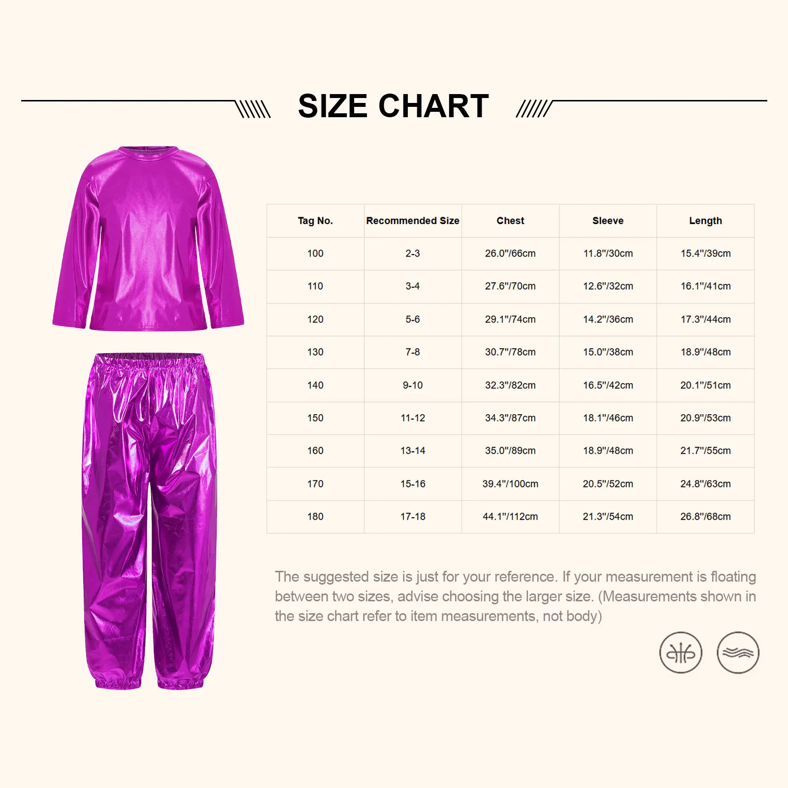 Tenue de spectacle de fête de danse Jazz Hip Hop pour enfants filles, T-shirt métallique brillant à manches longues et col rond avec pantalon, survêtement