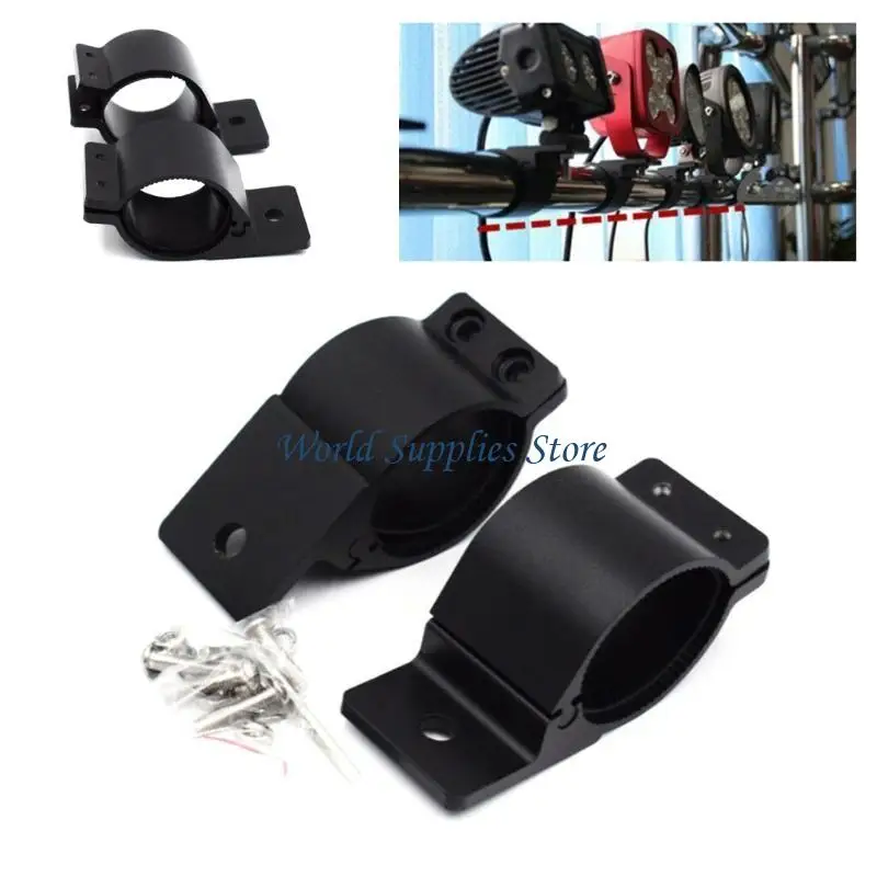 

G6KC Waterproof Led Motorbike Holder Light Clamps Roof Roll Cage Bar Bar Bracket