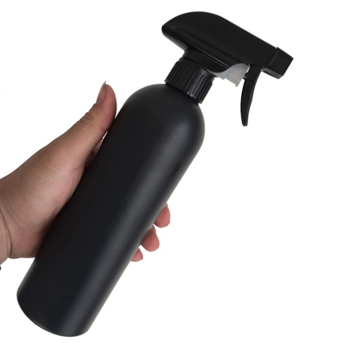 3Pcs 500ml Large Capacity Hdpe Spray Bottles Reusable Refillable Plastic Containers For Outdoor Travel Car Care Salon Use Black