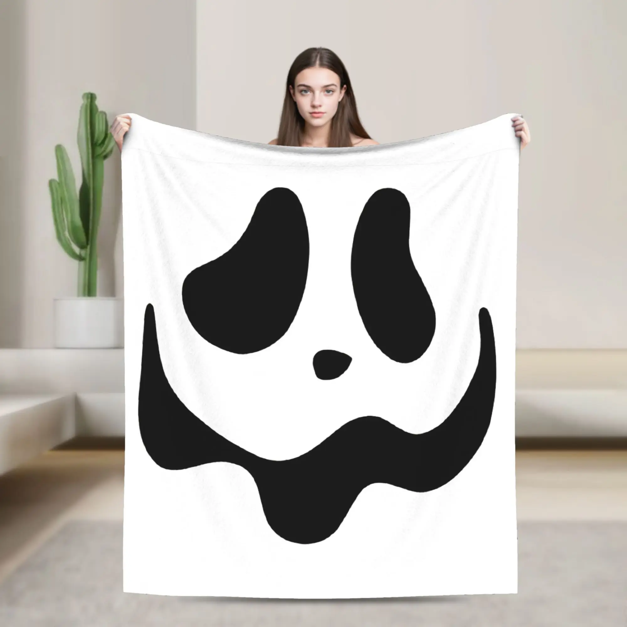 Jack O Lantern Faces Halloween Velvet Throw Blanket  Blanket for Sofa Car Soft Bed Rug