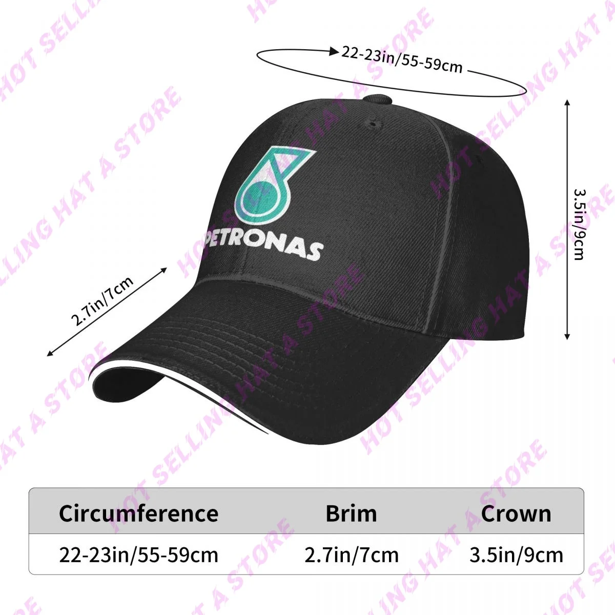 Summer Men Cap Petronas Multiple Colour Baseball Cap Adjustable Unisex Hats Adult Children Hat Shade Sport Baseball Hats Hip Hat