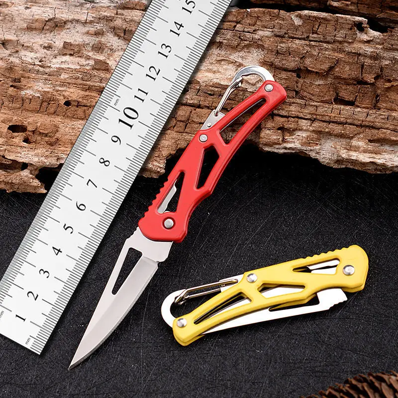 Portable Stainless Steel Shape Knife Camping Outdoor Survival Supplies Tools Foldable Pocket Knife Mini Knife