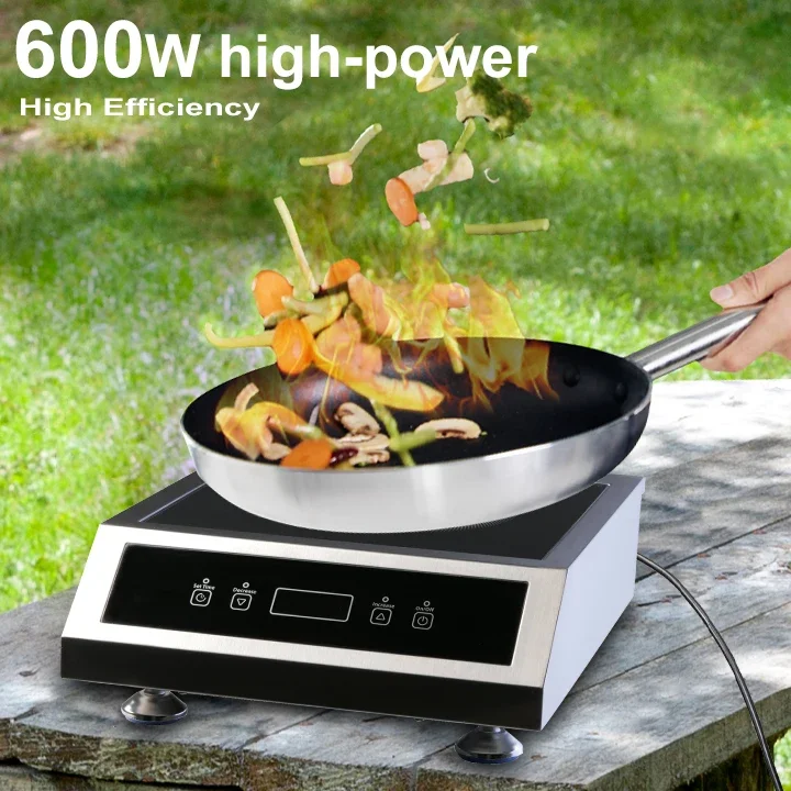 Battery-Powered Solar Induction Cooker