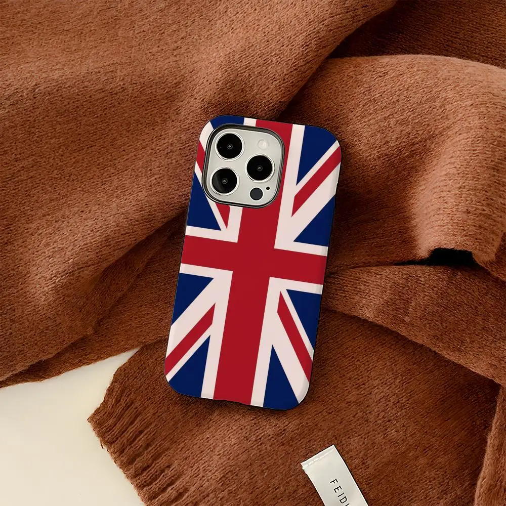 Hot Luxury national cool Flag logo Phone Case Luxurious Film shell Phone Case For iPhone 17 16e 16 15 14 13 12 Pro Max Plus XS view 4