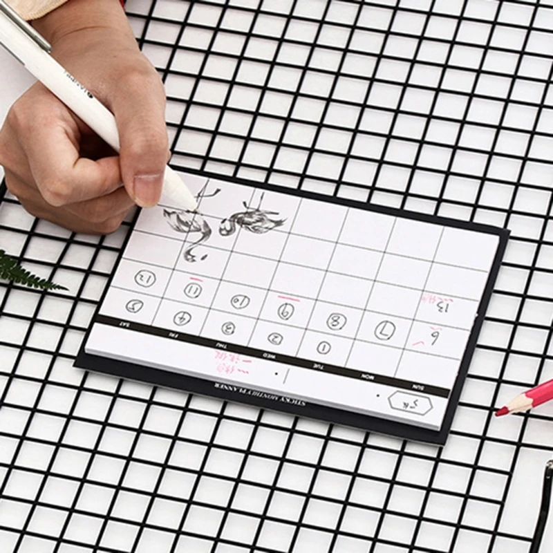Calendar Wall Planner รายเดือน Hangs Planning Office Paper Schedule Agenda ปี