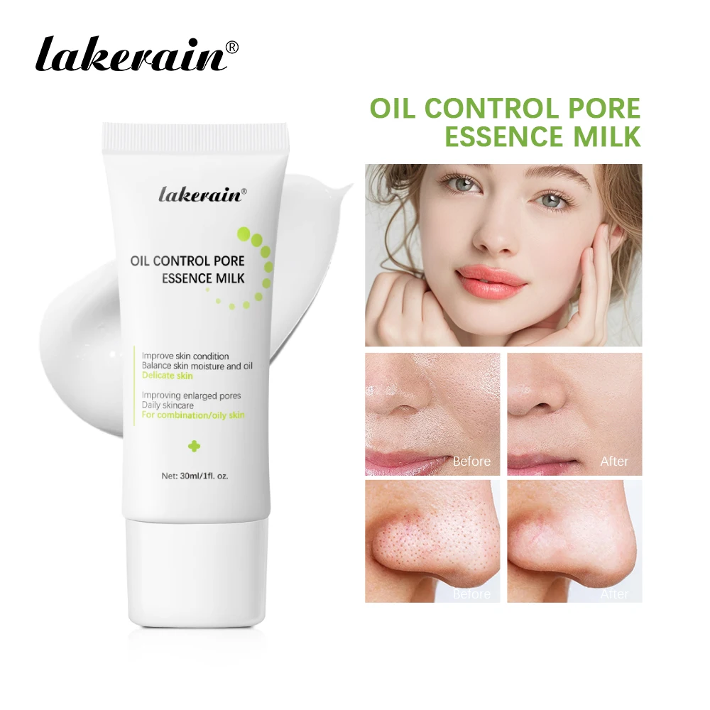 

Oil Control Pore Essence Milk Smoothes Pores And Moisturizes Skin With A Refreshing Non-greasy Essence Korean Skin Care Products