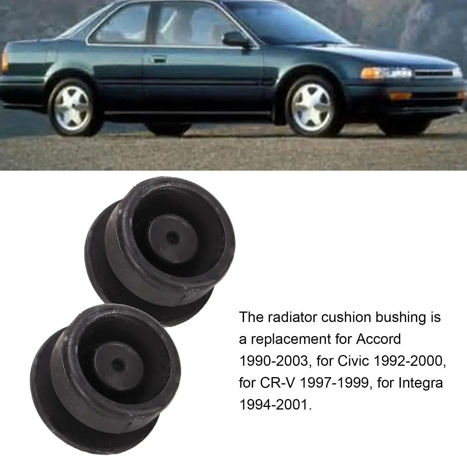 74172 SM4 000 Long Service Life Radiator Lower Mount Bushing Durable Radiator Mounting Cushion for car