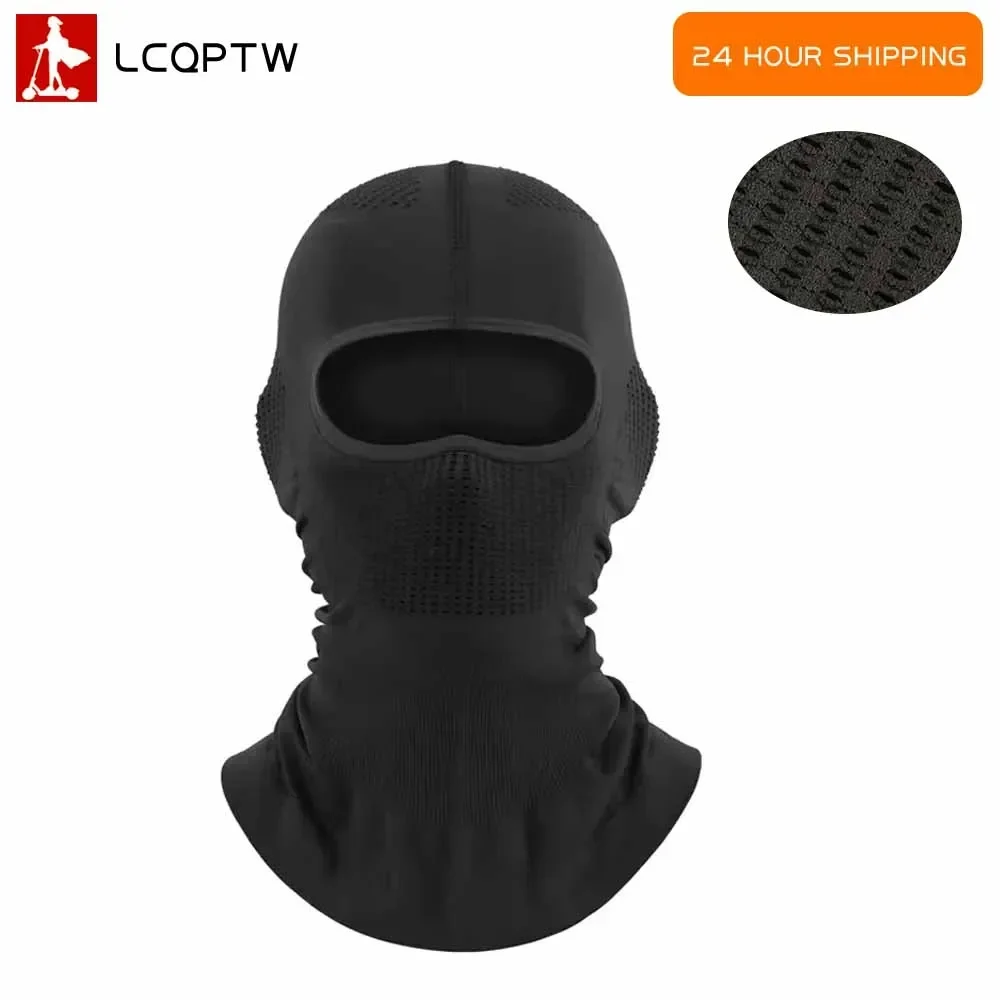 Universal masculino feminino máscara facial completa boné atualização ao ar livre 3 em 1 chapéu multifuncional inverno equitação à prova de vento calor lenço