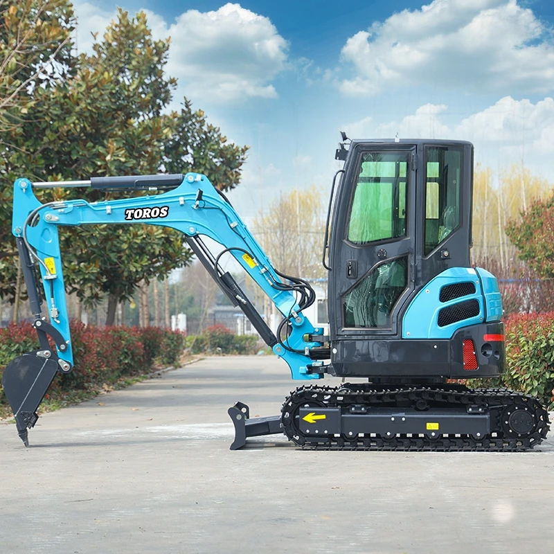 Customized Crawler Micro Digger Mini Excavator Municipal Greening Excavation Machine Multifunctional Hydraulic 3.5ton