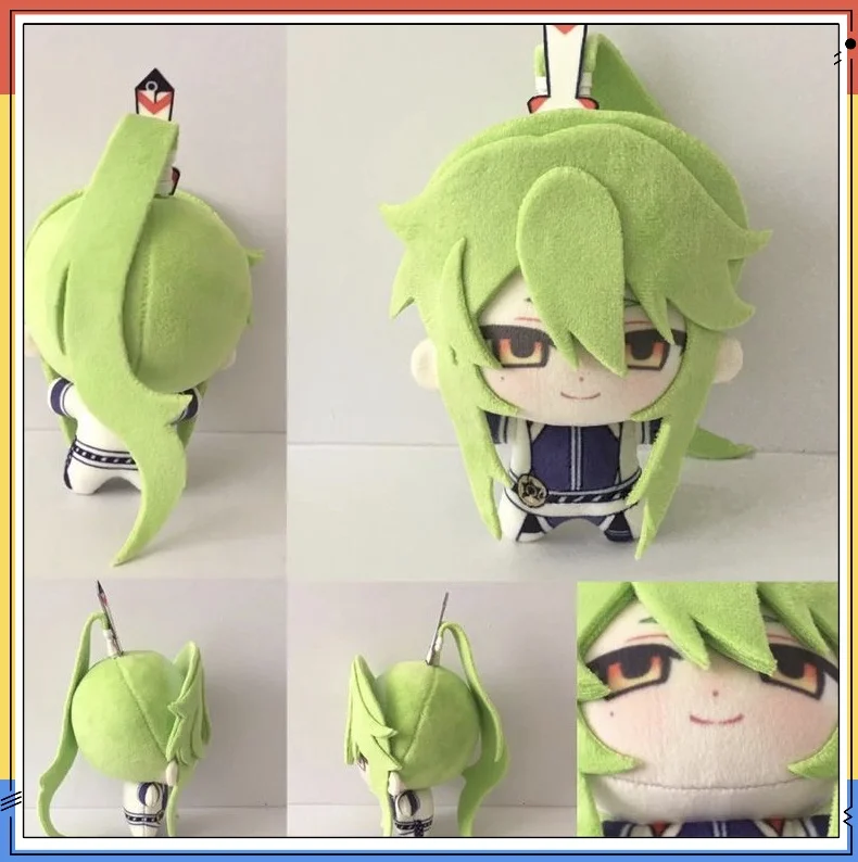 10CMのぬいぐるみ ビッグブラザーは頭の体験がない 東方無瓊 プリントぬいぐるみ - クリエイティブな会議のギフトまたはバックパックチャーム