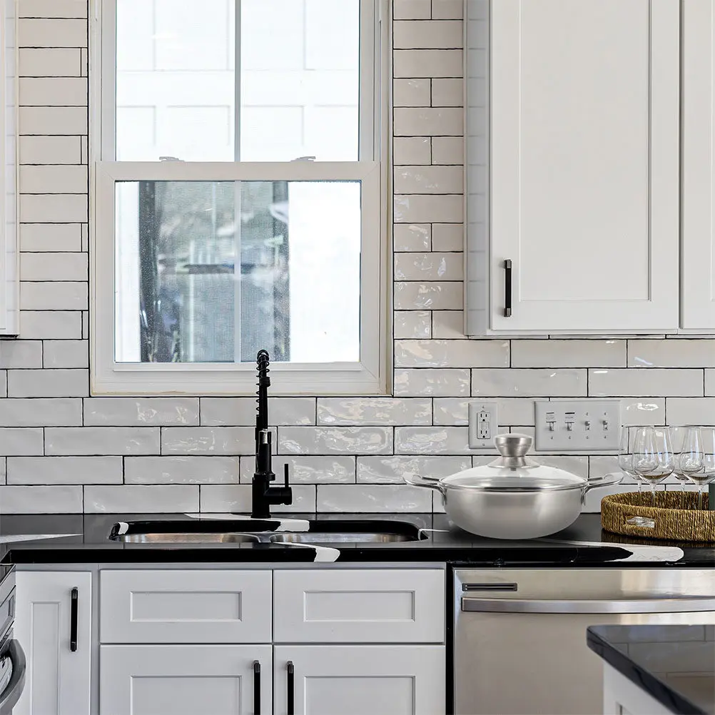 

1 Set Portable Outdoor Cooking Pan Stainless Steel Double Handle Round Wok Household Kitchen Hot Pot Wear Resistant Food