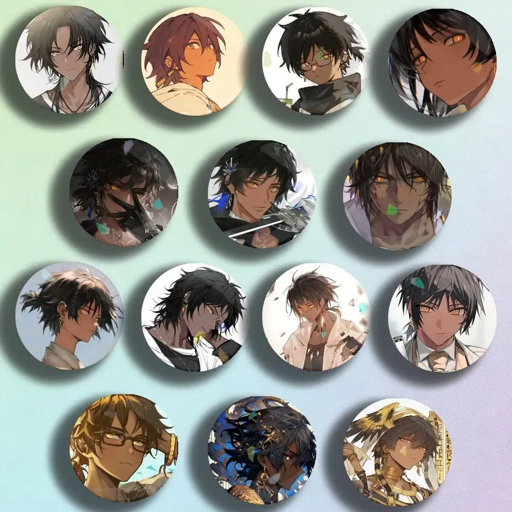 

Game Arknights Thorns Badge Stage Brooches on Backpack Clothes Handmade Round Enamel Pins for Jewelry Gift Bag Accessory