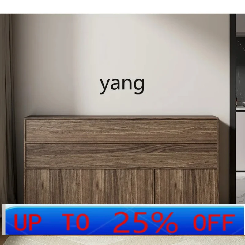 

LMM Ultra-Thin Sideboard Cabinet Against The Wall Modern Minimalist Light Luxury Small Apartment Living Room Storage Cabinet