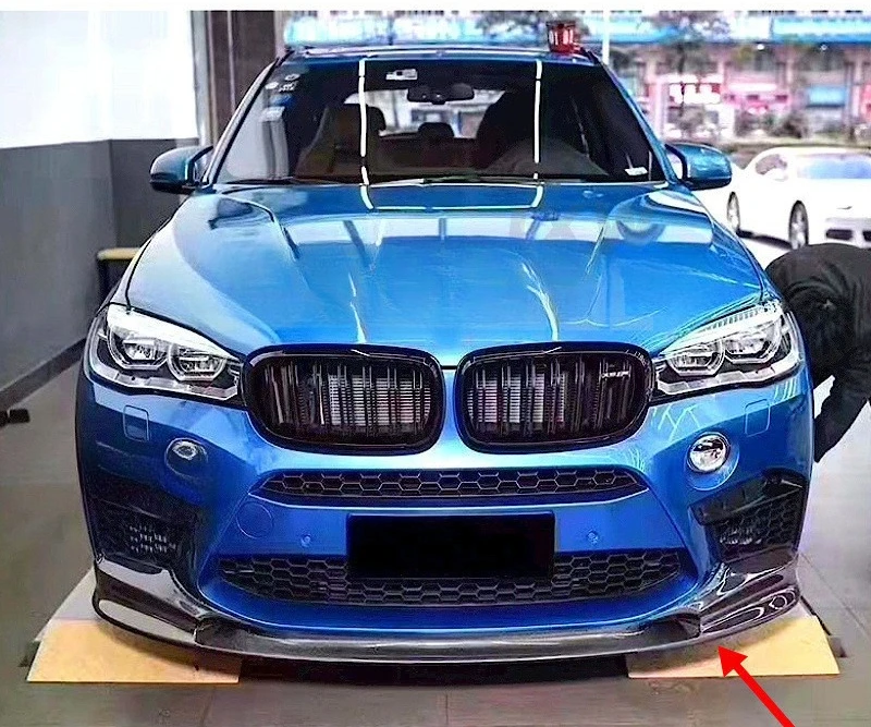 

Suitable For BMW X5M X6M F85 F86 Carbon Fiber Front Lip, Auto Parts Exterior Modified Sports Car