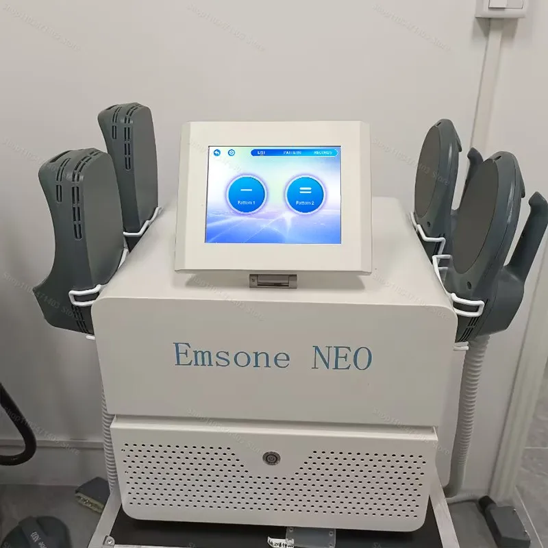 

Professional RF EMS Body Sculpt Machine 200ZHz 6500W Fat Burning Muscle Build Massage Hiemt Beauty Emsone NEO Device