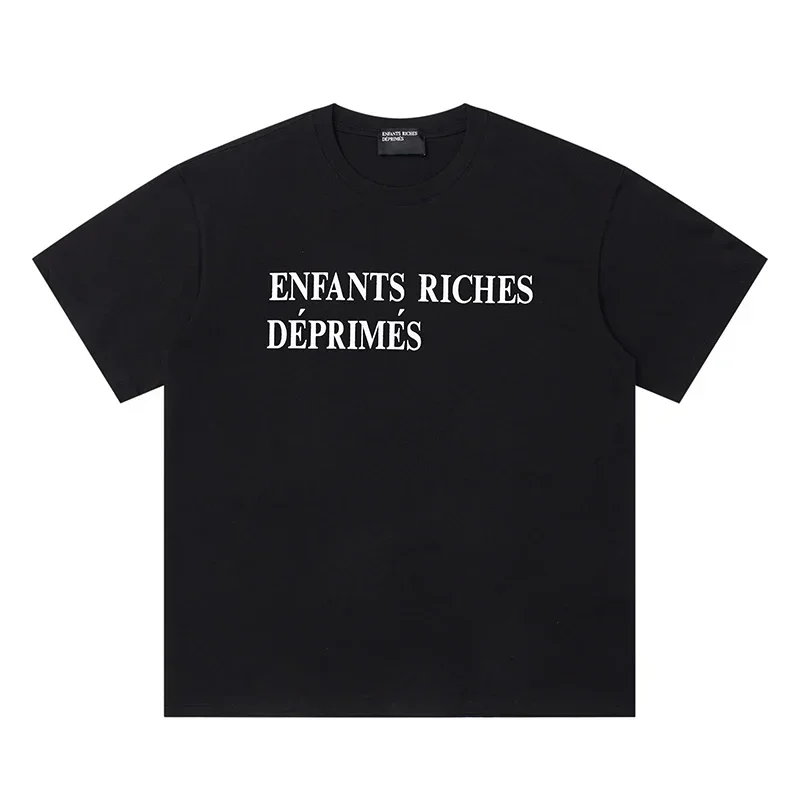 

Trendy Brand ERD Loose Casual Letter Printing Cotton Round Neck Short-sleeved T-shirt Classic Men's and Women's Casual Top