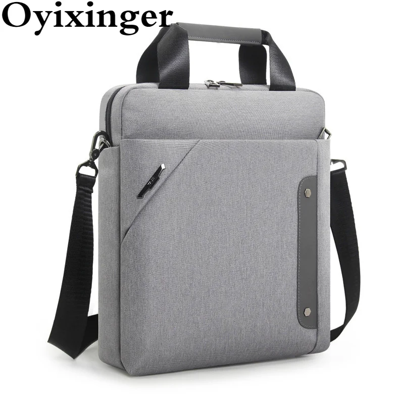 OYIXINGER männer Tasche Hohe Qualität Oxford Casual Handtaschen Für 12,9 Zoll Ipad Schulter Taschen Für Männer Wasserdichte Umhängetasche männlichen