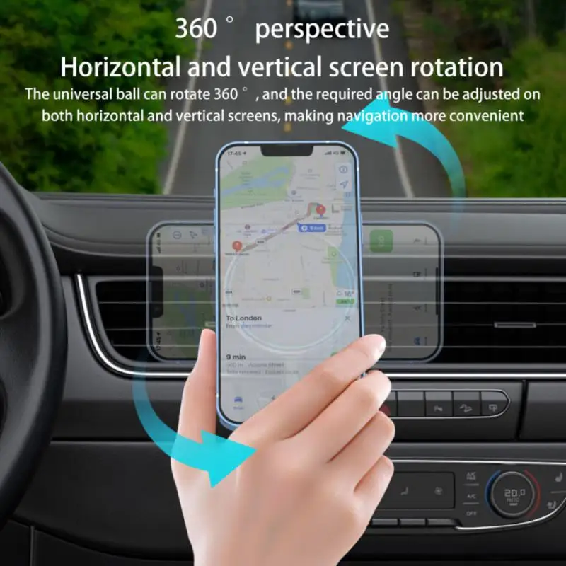 Wireless Chargers Car Vent Stand Phone Holder 15W Fast Charging Station For S21 S20 S10 12 13 14 Max Oppo