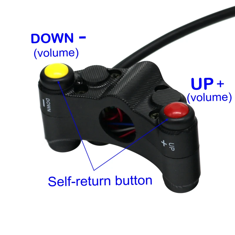 LMoDri 7 Function Buttons Motorcycle Switch 7/8\