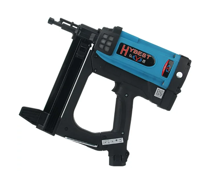 GSR40 Cordless Gas Nailer 7.2V, Lithium Battery Concrete Nail Gun for Frame Trunking 110-220V