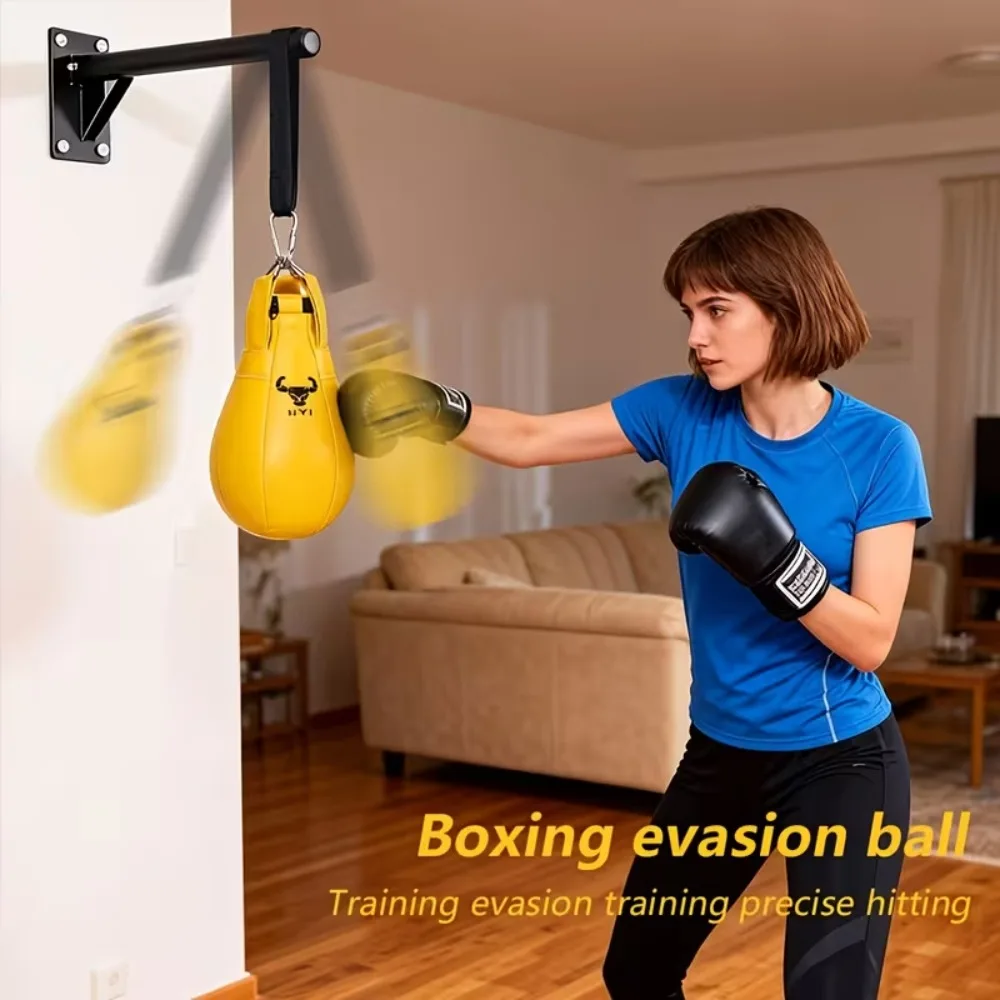 レッキングボールパンチングバッグハンギングボクシングスピードバッグパールボディスナッチャートレーニング用mmaキックボクシングムエタイ屋内ジム用