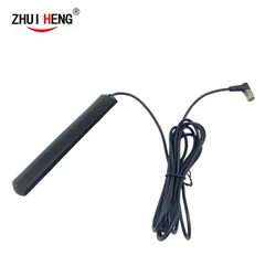 Universal 2.4Ghz/4dBi SMA Male Connector 4G Wifi Antenna with Extention Cable for Android Car Radio