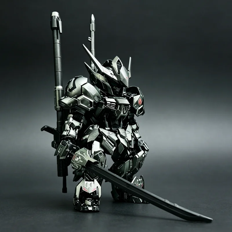 

GG MGSD 1/100 Barbatos Iron-Blooded Coating Version Assembly Model Kit Action Figure Collectible Toy Gift For Model Fans
