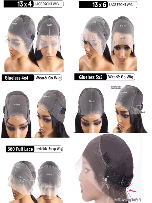 30 40 Inch 13x6 13x4 Bone Straight Hd Transparent Lace Front Human Hair Wigs 4x4 5x5 Glueless Wigs Human Hair Ready To Wear 360 - Image 6