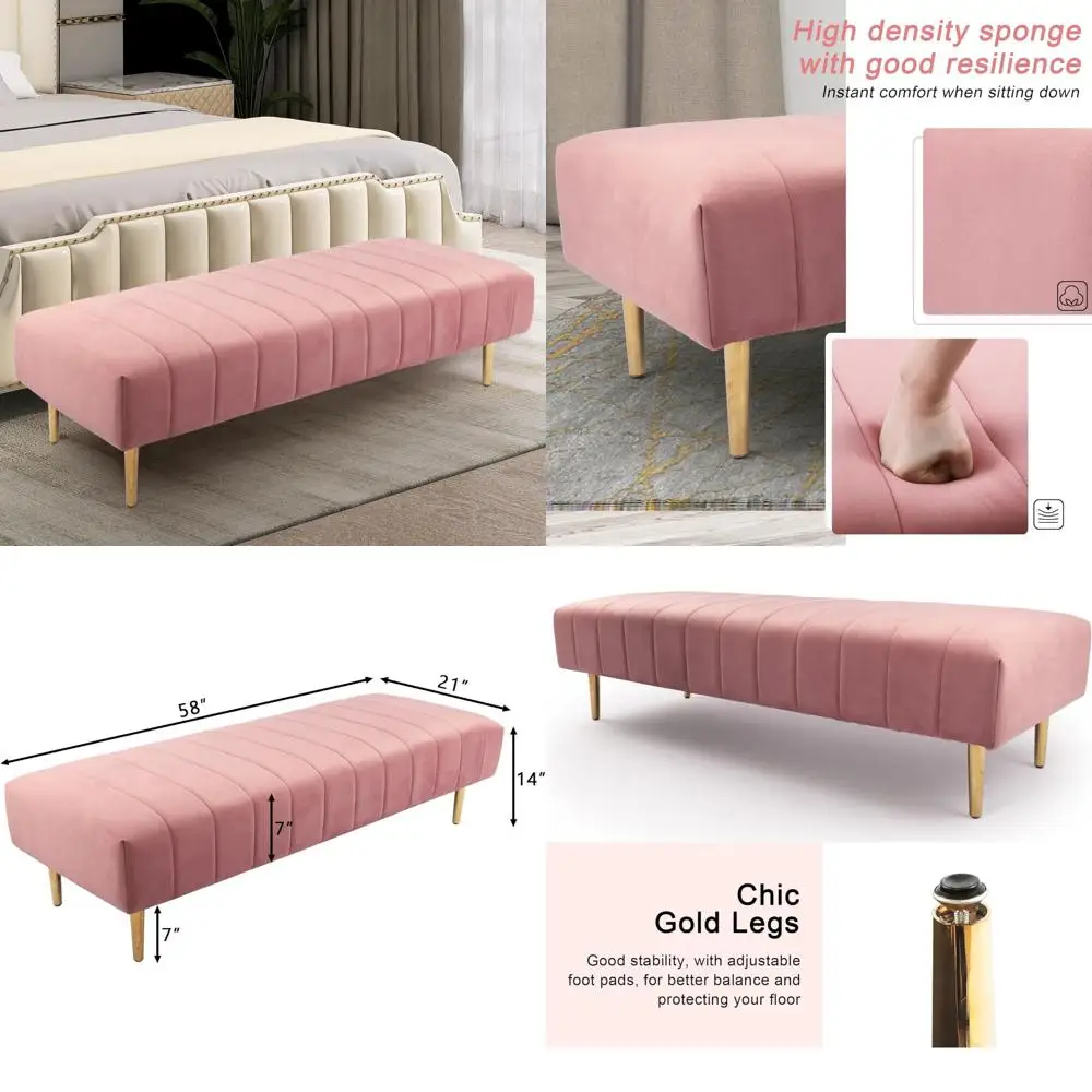 Velvet Upholstered … - image