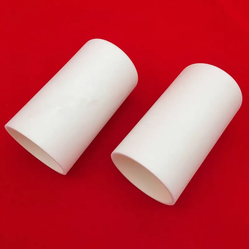 99.5% 400ml 66x150mm 70x120mm Al2O3 Sintered Ceramic Cylindrical Crucible