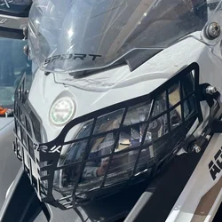 23 Headlight Headlamp Grille Shield Guard Cover Protector For Benelli Trk 502 502x TRK502 TRK502X 2018 2019 2020 2021 2022 2023