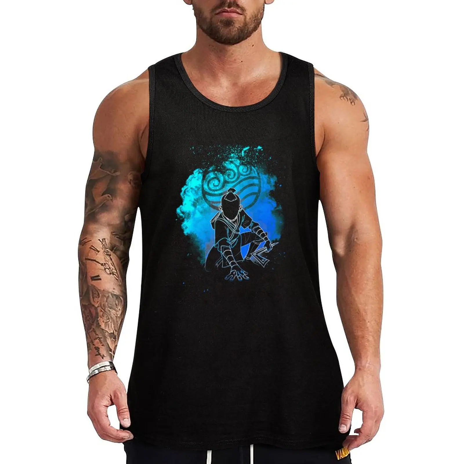 

Soul of the Waterbender Tank Top Men's t-shirts sleeveless shirt man gym