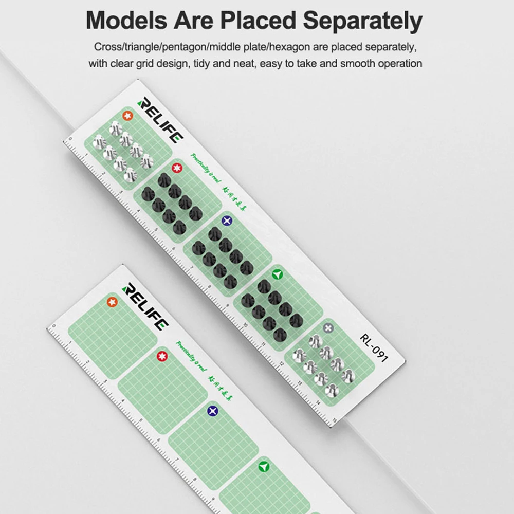 RELIFE RL-091 Strong Magnetic Screw Storage Repair Pad for Mobile Phone Computer Repair Screw Classification Storage Pad Tool